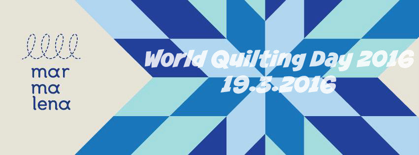 Η MarMaLena γιορτάζει την Παγκόσμια Ημέρα Quilting 2016 - Διαγωνισμός!!!
