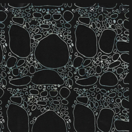 Island Batik Sticks and Stones - 312105797 Stones jet black