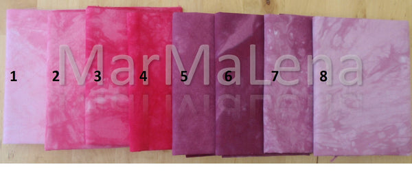 208B. Μωβ / κόκκινο - Από το ανοιχτό μέχρι το σκούρο του (έντονο)