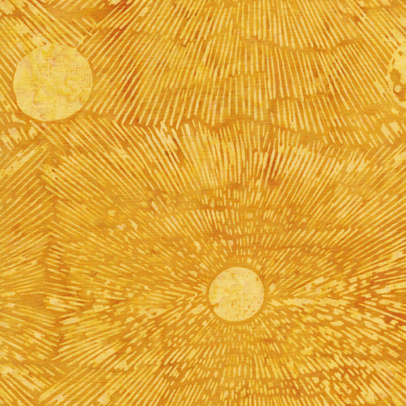 Κίτρινος ήλιος από τα Island Batik