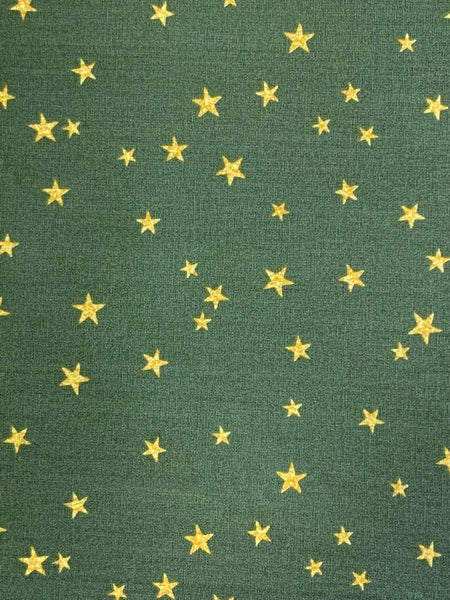 Κίτρινα αστέρια σε πράσινο φόντο