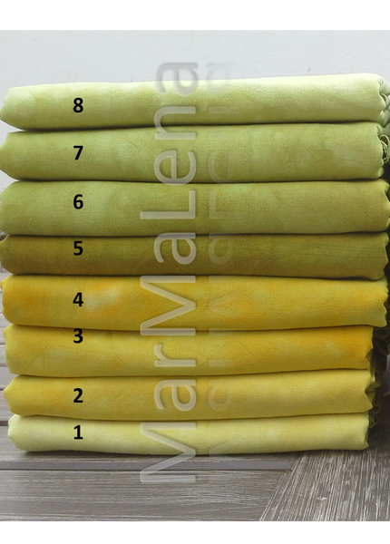 102Ν. Κίτρινο/Πράσινο φυσικό- Από το ανοιχτό μέχρι το σκούρο του